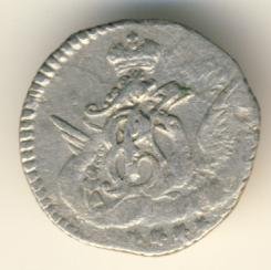 5 копеек 1760 года серебро