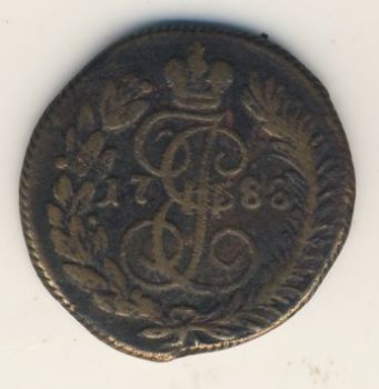 Полушка (1/4 копейки) 1788 года